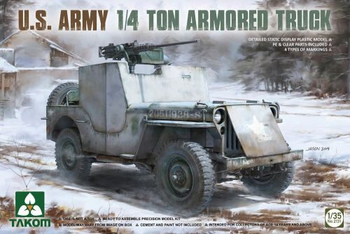 Takom 2131 U.S. Army 1/4 ton armored  truck
