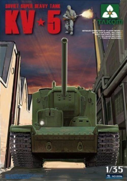 Takom 2006 Soviet Super Heavy tank KV-5
