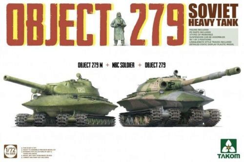 Takom 5005 Object 279+Object 279M+NBC Soldier Soviet Heavy Tank