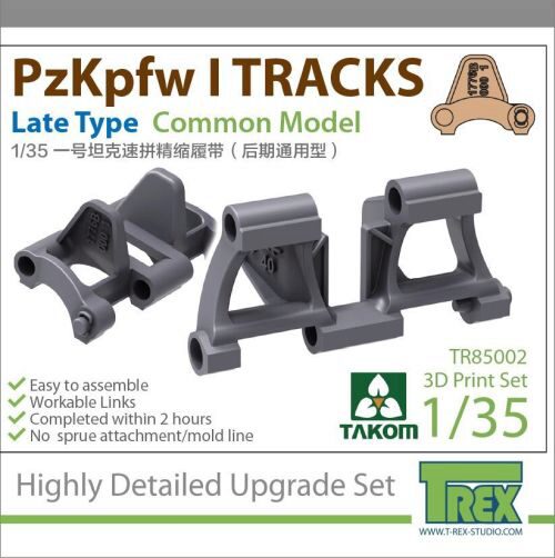 Takom TR85002 PzKpfw I TRACKS Late Type Common Model-T-REX
