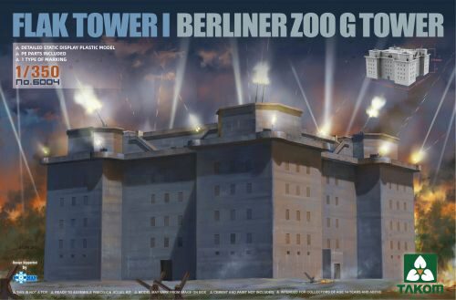 Takom 6004 FLAK TOWER I BERLINER ZOO G TOWER