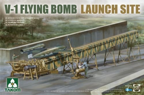 Takom TAK2152 V-1 FLYING BOMB  LAUNCH SITE