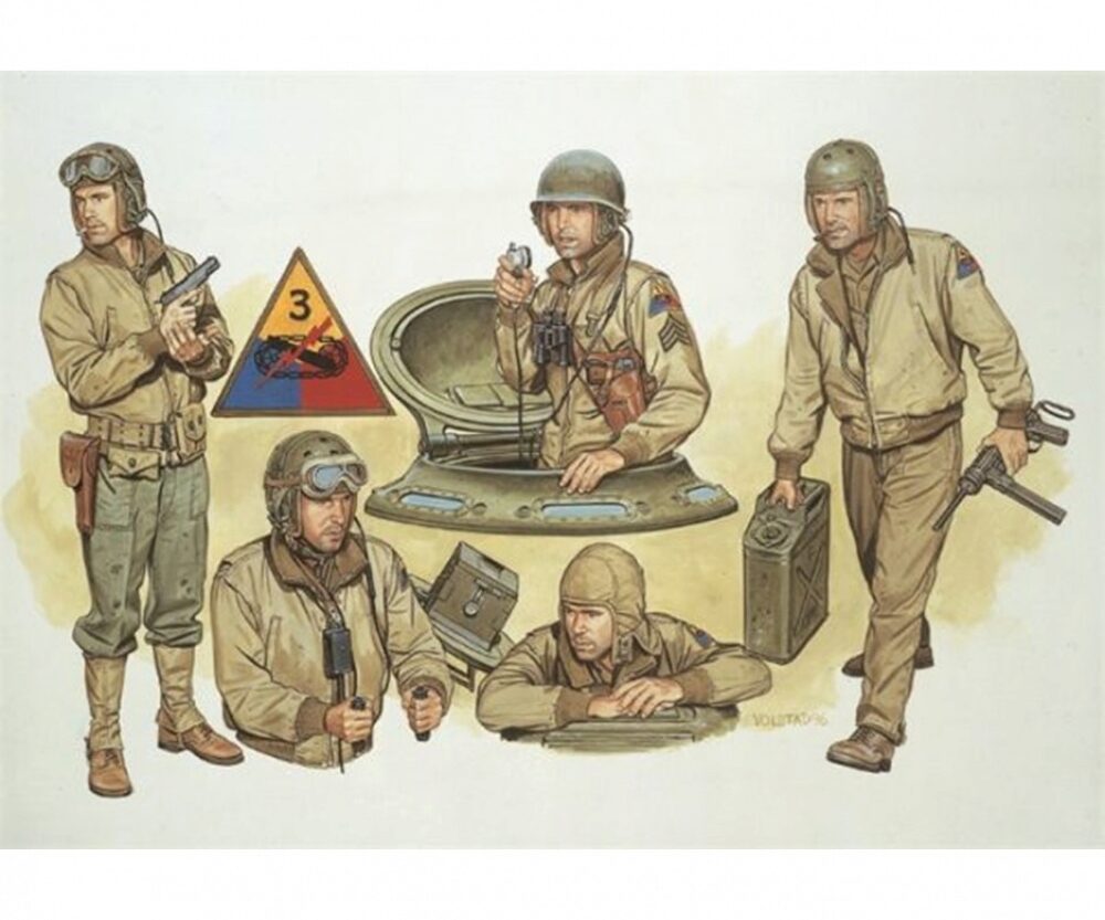 Dragon 6054 U.S. Tank crew ( NW Europe 1944)