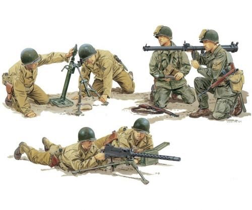 Dragon 6198 US Army Support Weapon Teams