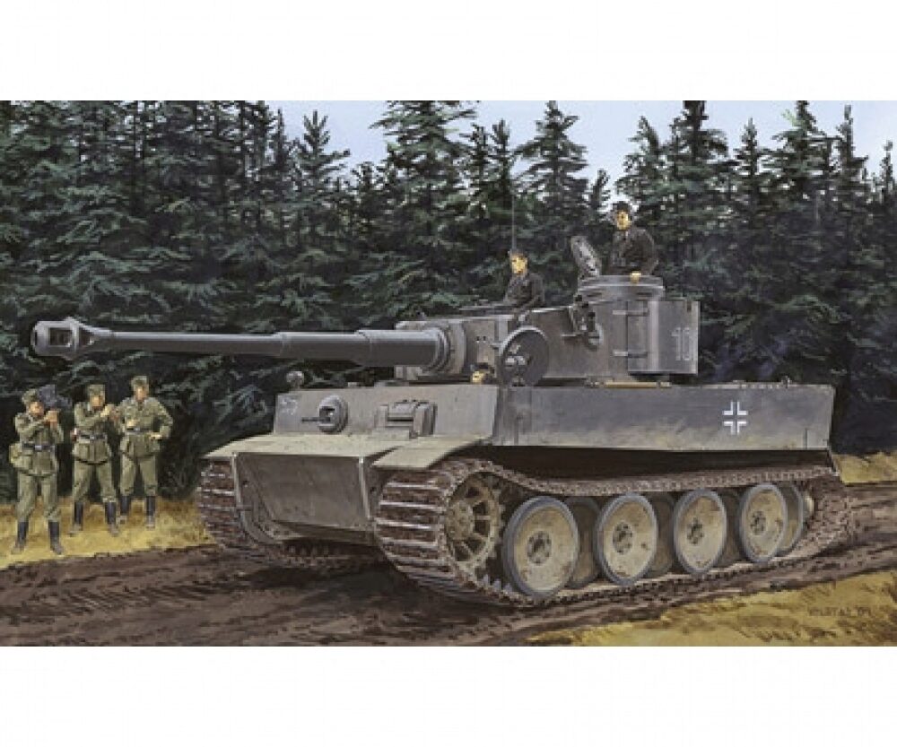 Dragon 6252 1:35 Tiger I Initial Prod.Pz.Abt.502 '43