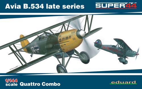 Eduard Plastic Kits 4452 Avia B.534 late series Quattro Combo Super44