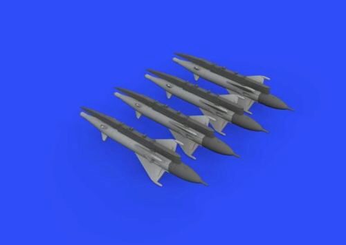 Eduard Accessories 672191 RS-2US missiles for MiG-21 for Eduard