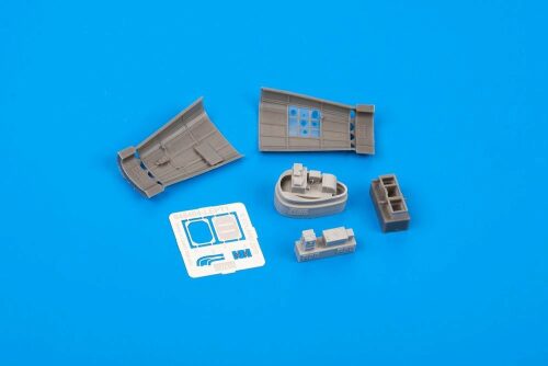Eduard Accessories 648404 Bf 109G-6 radio compartment for Tamiya