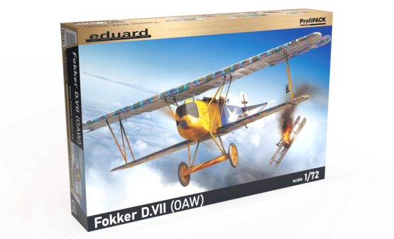 Eduard Plastic Kits 70131 Fokker D.VII (OAW), Profipack