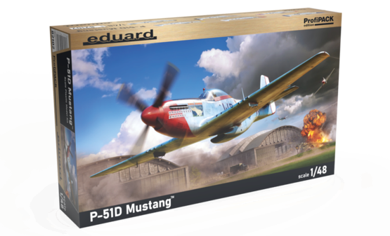 Eduard Plastic Kits 82102 P-51D Mustang, Profipack
