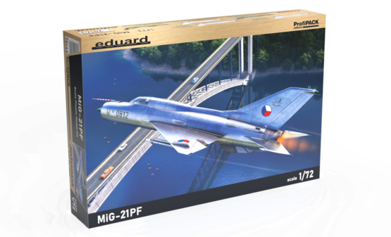 Eduard Plastic Kits 70143 MiG-21PF, Profipack