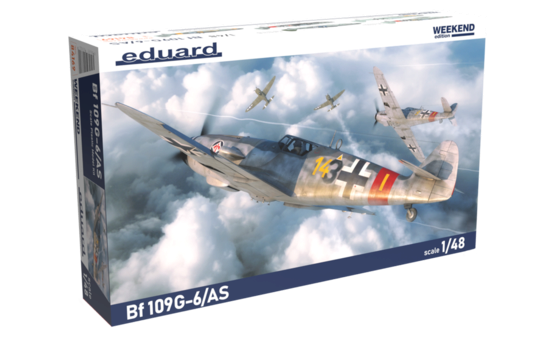 Eduard Plastic Kits 84169 Bf 109G-6/AS, Weekend Edition