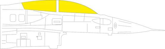 Eduard Accessories EX761 F-16I SUFA 1/48 for KINETIC