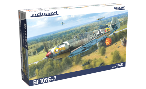 Eduard Plastic Kits 84178 Bf 109E-7, Weekend edition