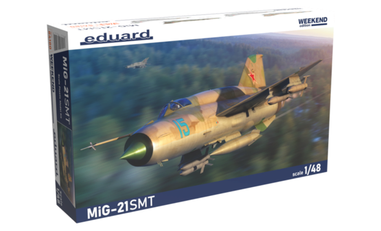 Eduard Plastic Kits 84180 MiG-21SMT, Weekend edition