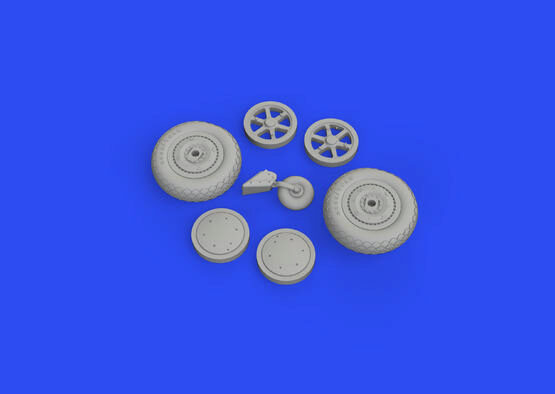 Eduard Accessories 648713 SBD-5 wheels for ACCURATE MINIATURES/REVELL