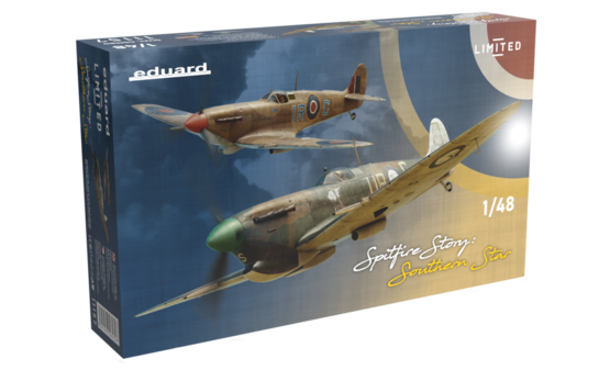 Eduard Plastic Kits 11157 SPITFIRE STORY: Southern Star DUAL COMBO, Limited edition