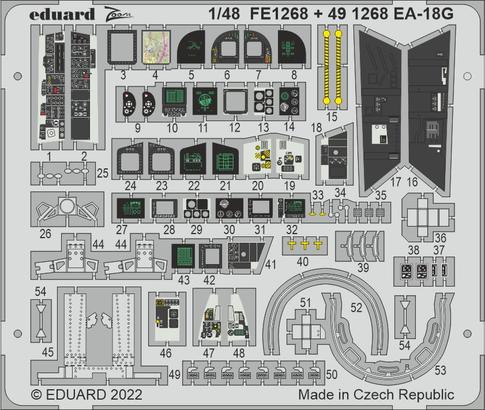 Eduard Accessories FE1268 EA-18G 1/48