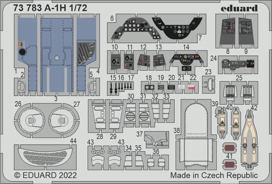 Eduard Accessories 73783 A-1H for HASEGAWA / HOBBY 2000
