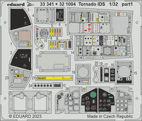 Eduard Accessories 33341 Tornado IDS for ITALERI