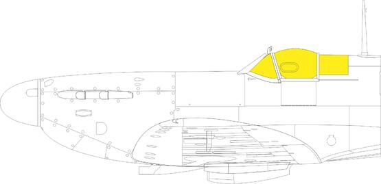 Eduard Accessories EX914 Spitfire Mk.V TFace for EDUARD
