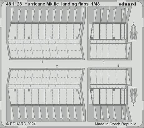 Eduard Accessories 481128 Hurricane Mk.IIc landing flaps 1/48