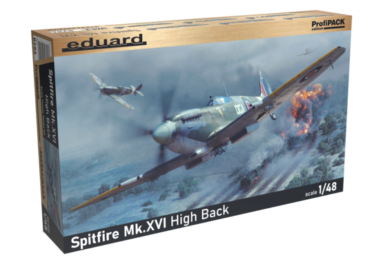 Eduard Plastic Kits 8286 Spitfire Mk.XVI High Back 1/48 EDUARD-PROFIPACK