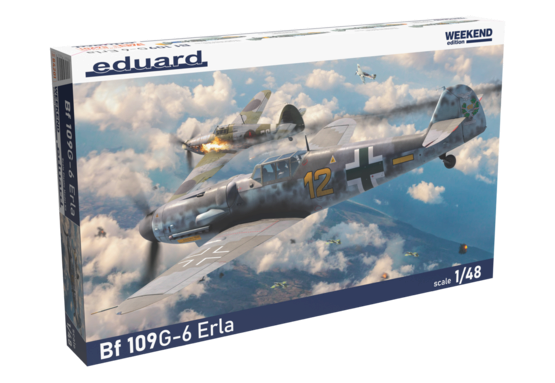 Eduard Plastic Kits 84201 Bf 109G-6 Erla 1/48 EDUARD-WEEKEND