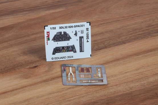 Eduard Accessories 3DL32026 Bf 109E-4 SPACE 1/32