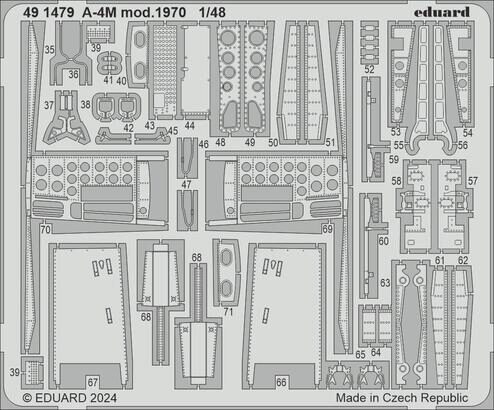 Eduard Accessories 491479 A-4M mod. 1970  MAGIC FACTORY