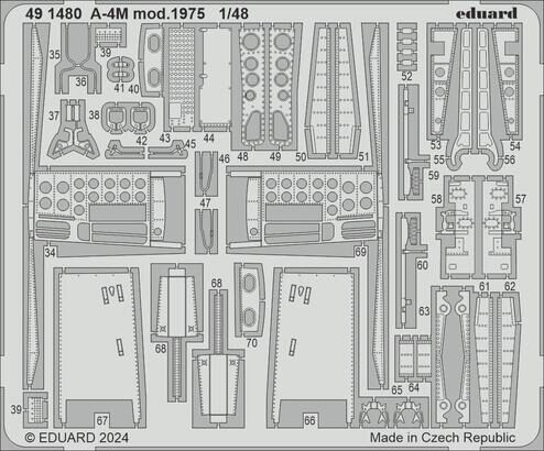 Eduard Accessories 491480 A-4M mod. 1975  MAGIC FACTORY