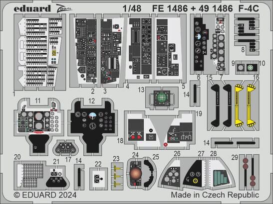 Eduard Accessories FE1486 F-4C