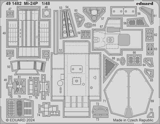 Eduard Accessories 491482 Mi-24P