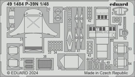Eduard Accessories 491484 P-39N