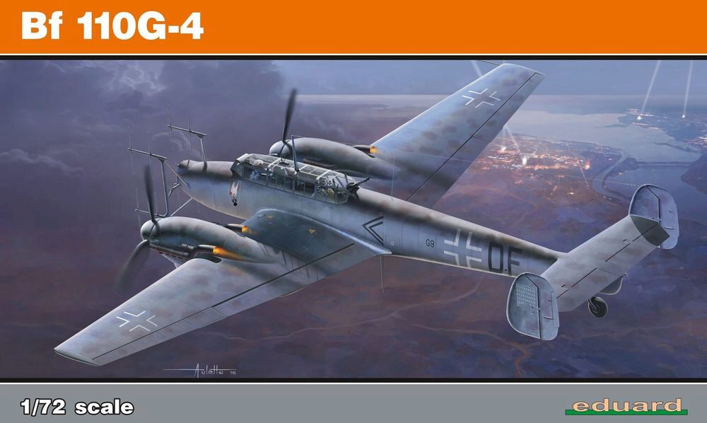 Eduard Plastic Kits 7094 Bf 110G-4  Profipack