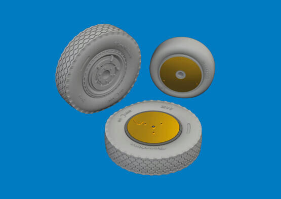 Eduard Accessories 6481052 P-39 wheels late   ARMA HOBBY