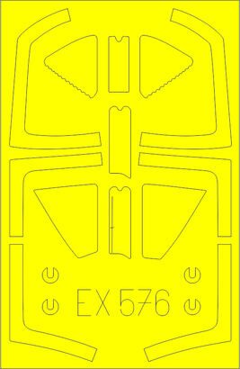 Eduard Accessories EX576 Harrier T.2/T.4/T.8 for Kinetic