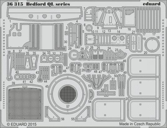 Eduard Accessories 36315 Bedford QL series for IBG
