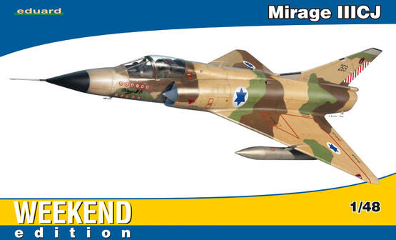 Eduard Plastic Kits 8494 Mirage III CJ Weekend Edition