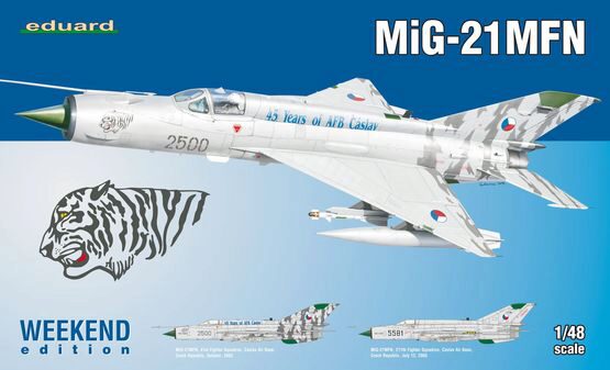 Eduard Plastic Kits 84128 MiG-21 MFN Weekend