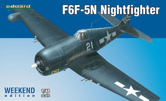 Eduard Plastic Kits 84133 F6F-5N Nightfighter Weekend Edition