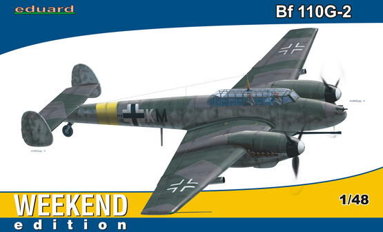 Eduard Plastic Kits 84140 Bf 110G-2 Weekend