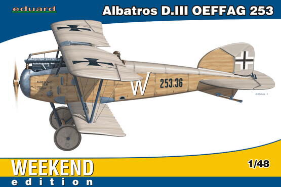 Eduard Plastic Kits 84152 Albatros D.III OEFFAG 253 Weekend