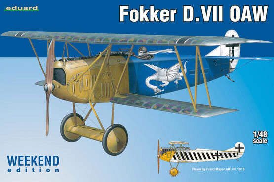 Eduard Plastic Kits 84155 Fokker D.VII OAW  Weekend edition