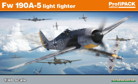 Eduard Plastic Kits 82143 Fw 190A-5 light fighter  Profipack