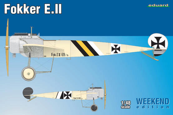 Eduard Plastic Kits 8451 Fokker E.II  Weekend Edition