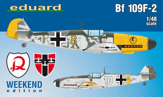 Eduard Plastic Kits 84147 Bf 109F-2  Weekend Edition