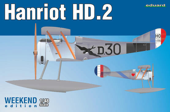 Eduard Plastic Kits 8413 Hanriot HD.2 , Weekend Edition