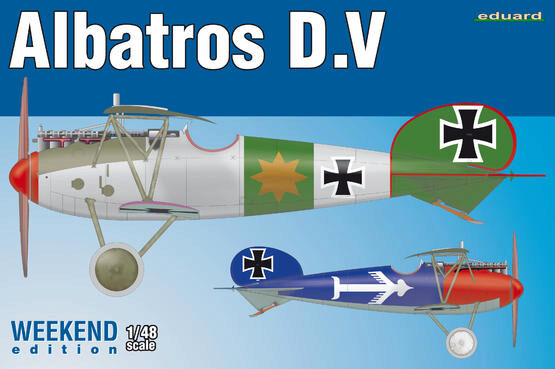 Eduard Plastic Kits 8408 Albatros D.V, Weekend Edition