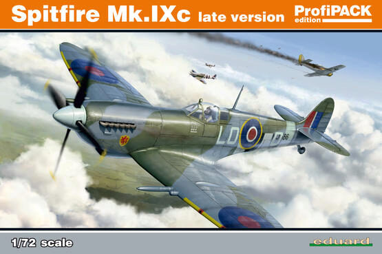 Eduard Plastic Kits 70121 Spitfire Mk.IXc late version, Profipack